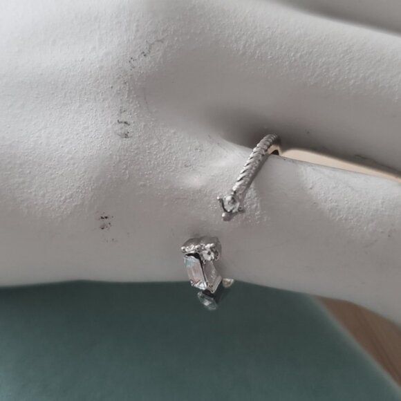 2/$25-New Open Ring Rope Inspired Detailing - Picture 6 of 11